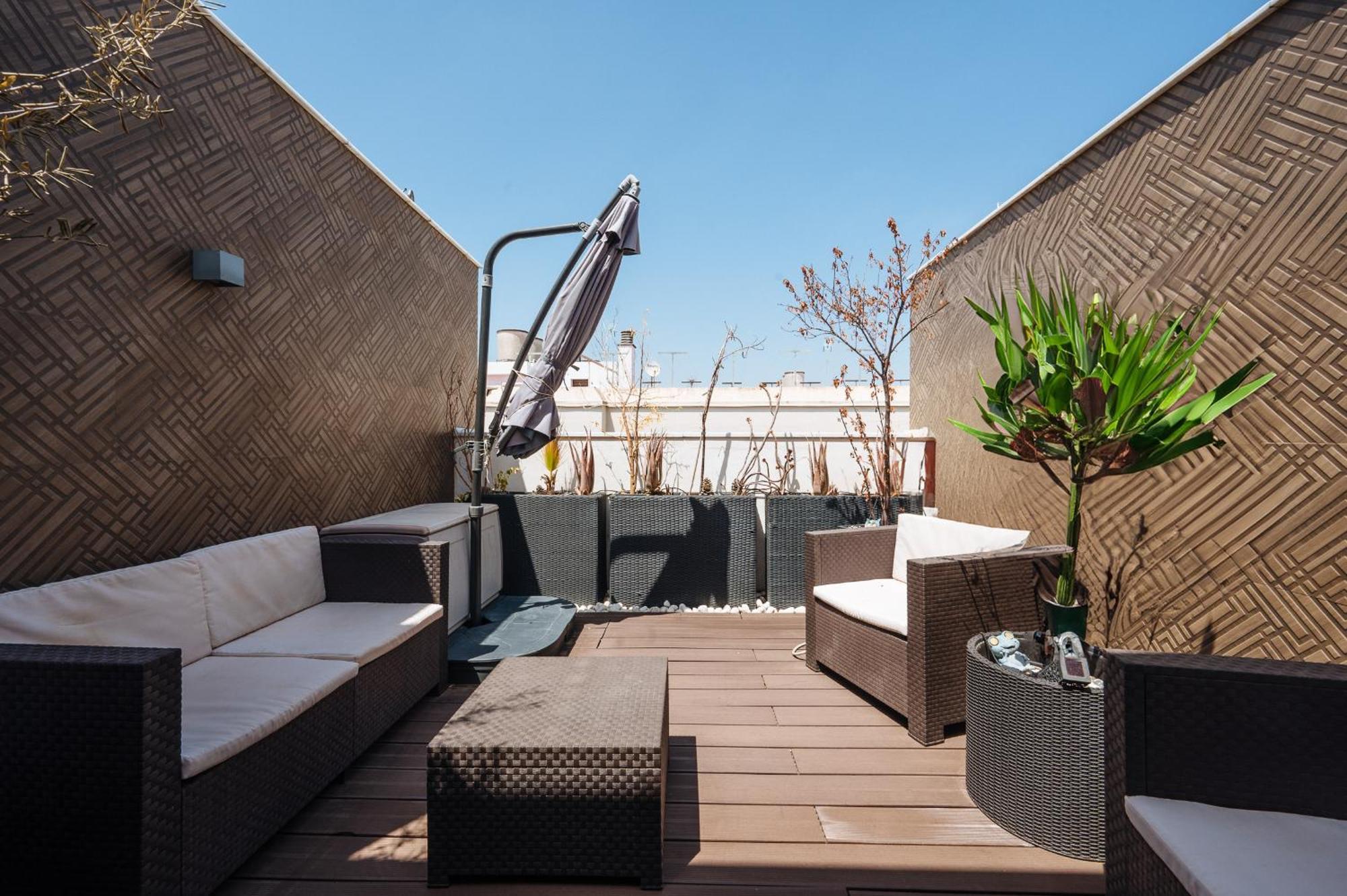 Elegant Duplex 3 Master Bedrooms And Private Siviglia Esterno foto