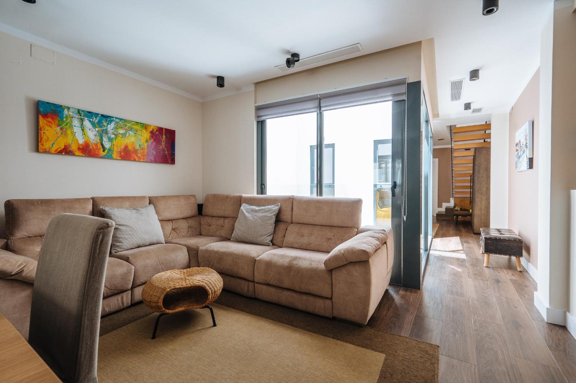 Elegant Duplex 3 Master Bedrooms And Private Siviglia Esterno foto