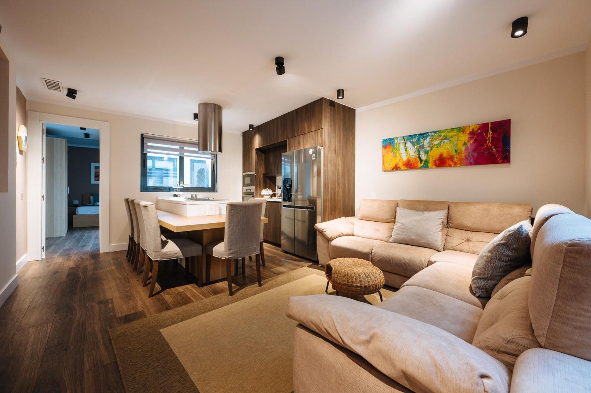 Elegant Duplex 3 Master Bedrooms And Private Siviglia Esterno foto